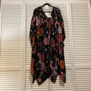 L.I.F.E (Love is for Eternity) floral open front kimono